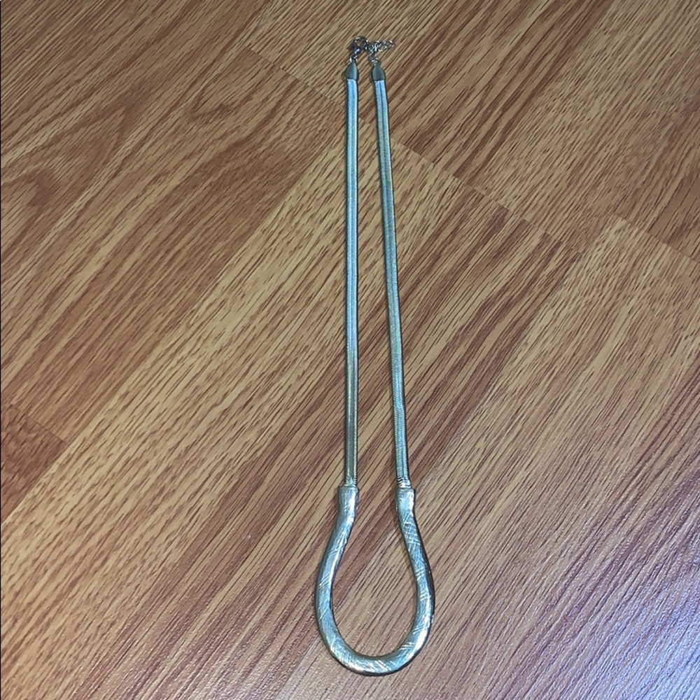 Bebe horseshoe necklace